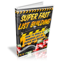 Super Fast List Building-12 part Video Course