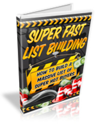 Super Fast List Building-12 part Video Course